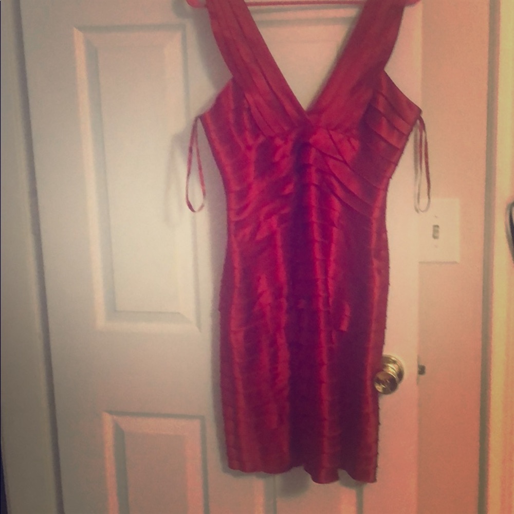 BCBG red classy dress